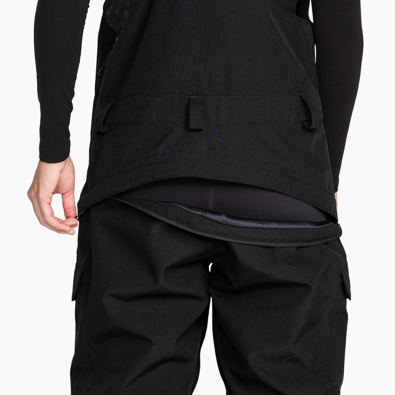 Штани для сноуборду жіночі Volcom Crestron 3D Stretch Bib Overall black 7