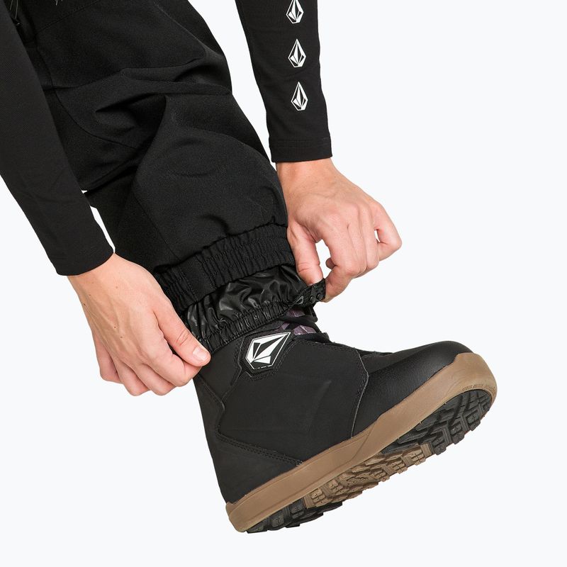 Штани для сноуборду жіночі Volcom Crestron 3D Stretch Bib Overall black 9