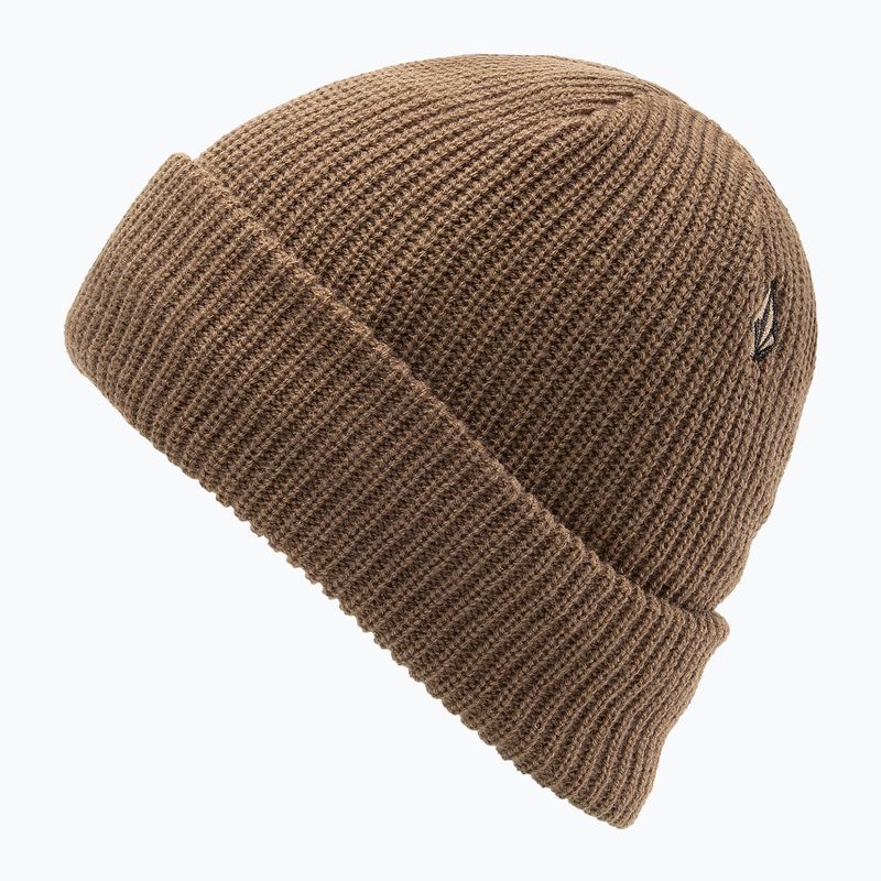 Шапка зимова чоловіча Volcom Sweep Lined Beanie teak 2
