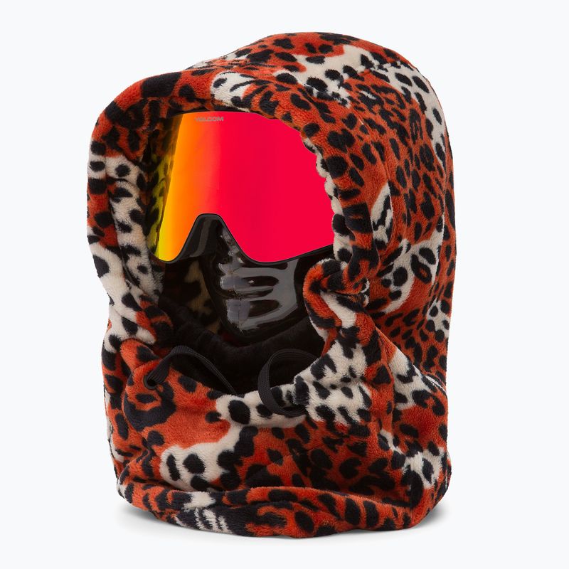 Балаклава жіноча Volcom Dang Hood brown 4