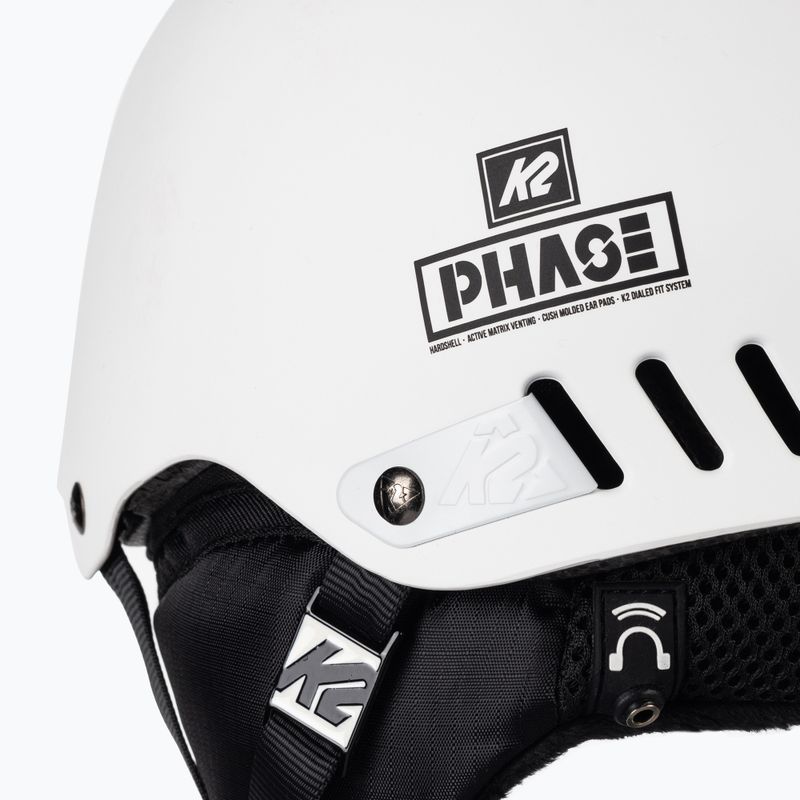 Шолом лижний K2 Phase Pro білий 10B4000.2.1.L/XL 7