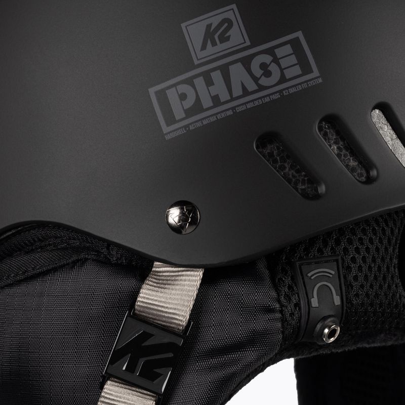 Шолом лижний K2 Phase Pro чорний 10B4000.3.1.L/XL 8