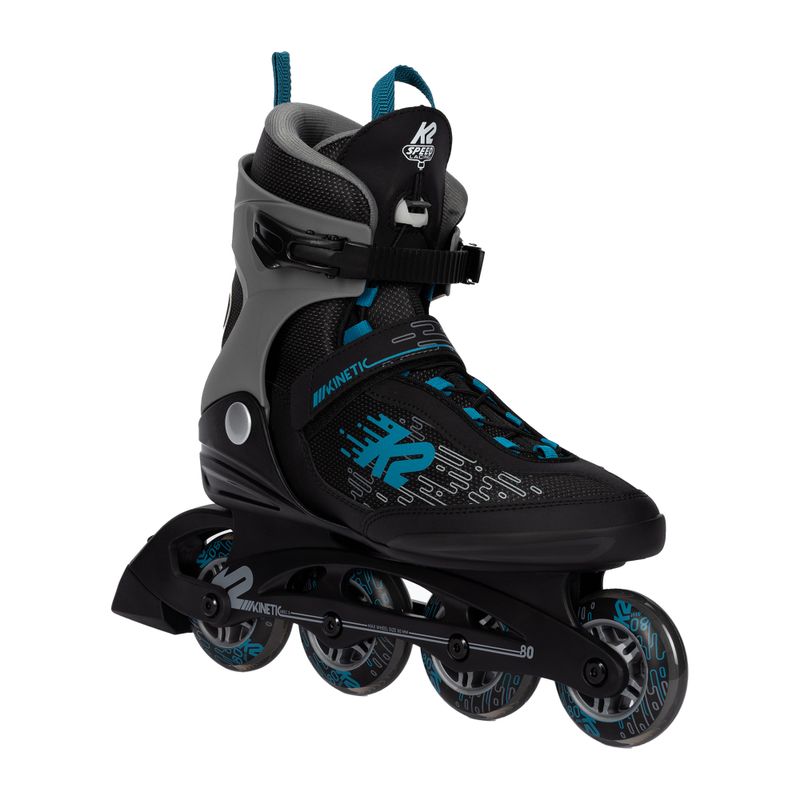 Роликові ковзани чоловічі K2 Kinetic 80 Pro чорні 30E0752