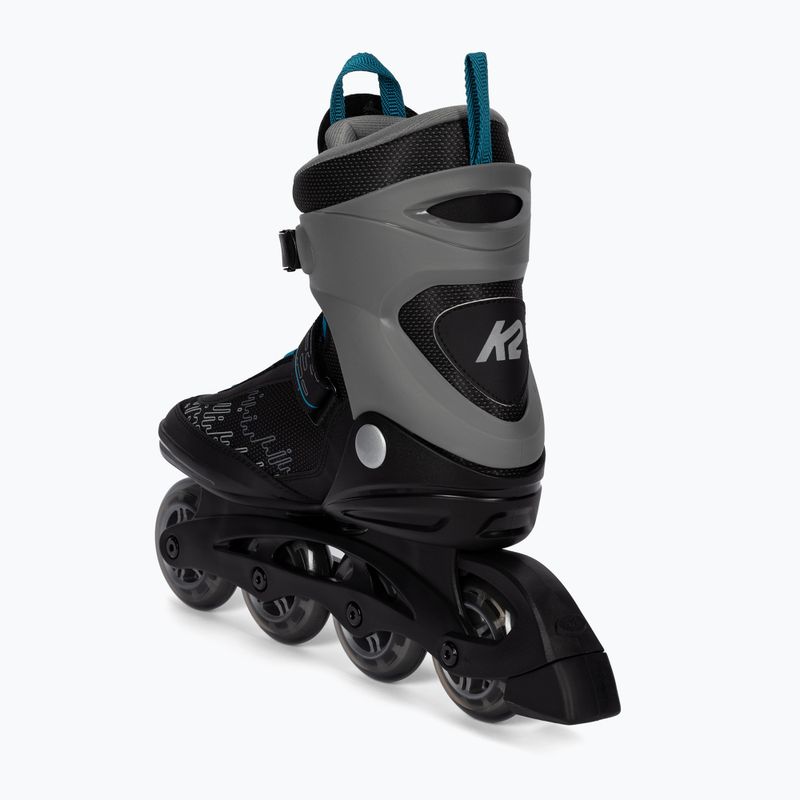 Роликові ковзани чоловічі K2 Kinetic 80 Pro чорні 30E0752 3