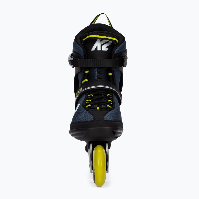 Роликові ковзани чоловічі K2 Freedom Alu 80 темно-сині 30E0341 4
