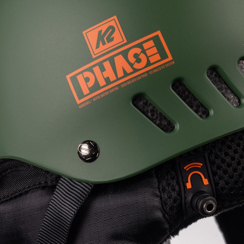 Шолом лижний K2 Phase Pro зелений 10E4013.1.2.L/XL 7