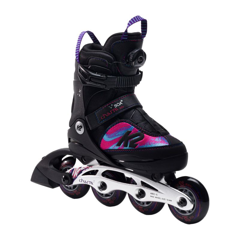 Роликові ковзани дитячі K2 Charm Boa Alu кольорові 30F0120