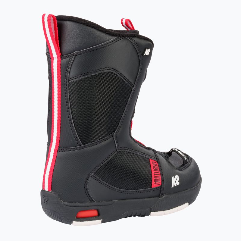 Черевики для сноуборду дитячі K2 Mini Turbo чорні 11F2033 10