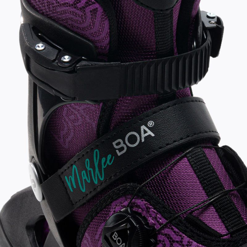 Роликові ковзани дитячі K2 Marlee Boa фіолетові 30G0186 6