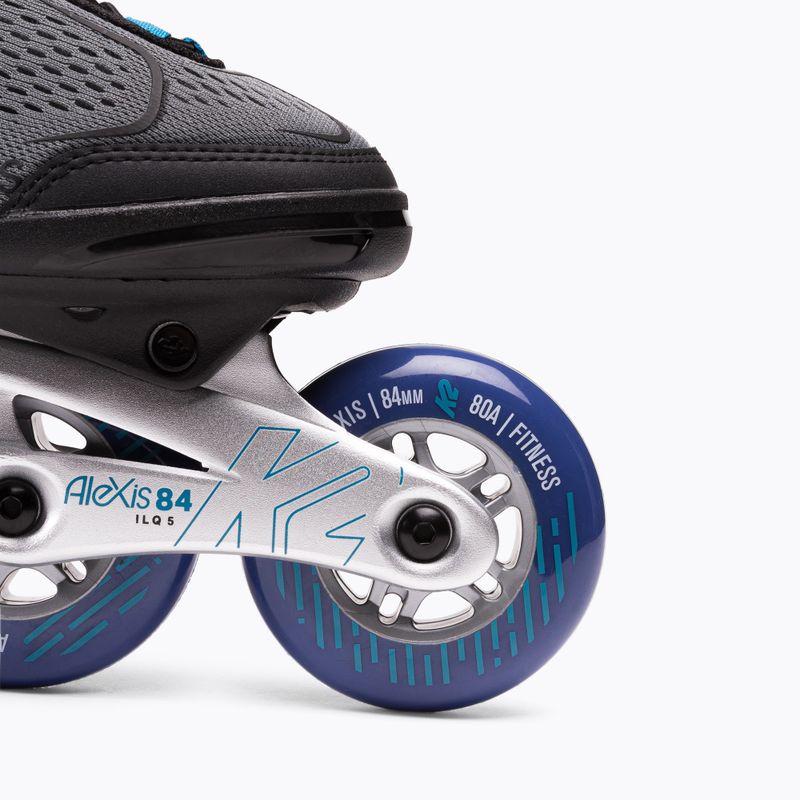 Роликові ковзани жіночі K2 Alexis 84 Pro сірі 30G0517 7