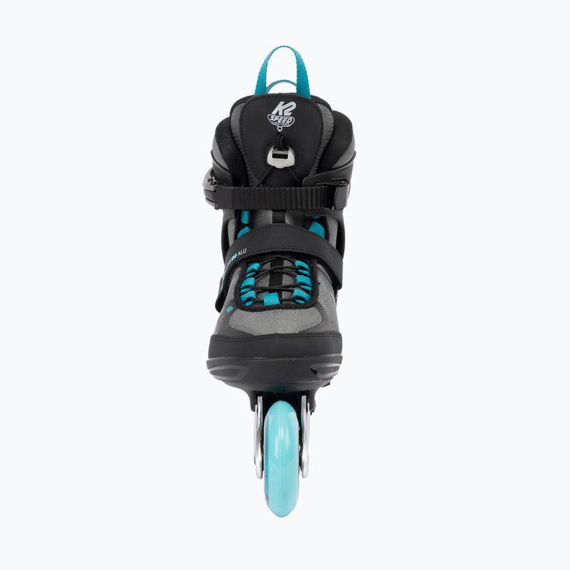Роликові ковзани жіночі K2 Alexis 80 Alu grey/cyan 3