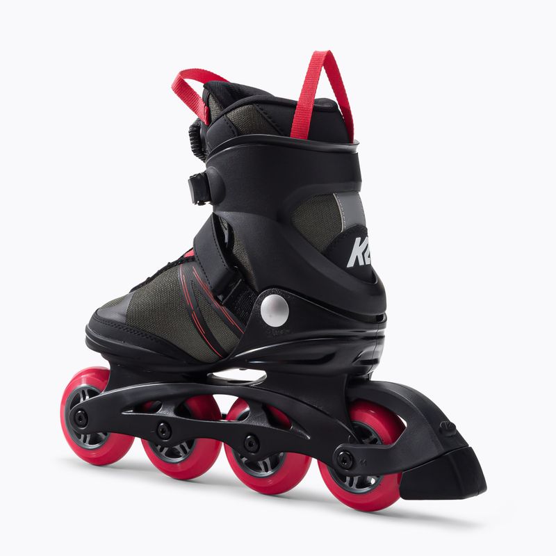 Роликові ковзани жіночі K2 Alexis 80 Boa сірі 30G0317 3