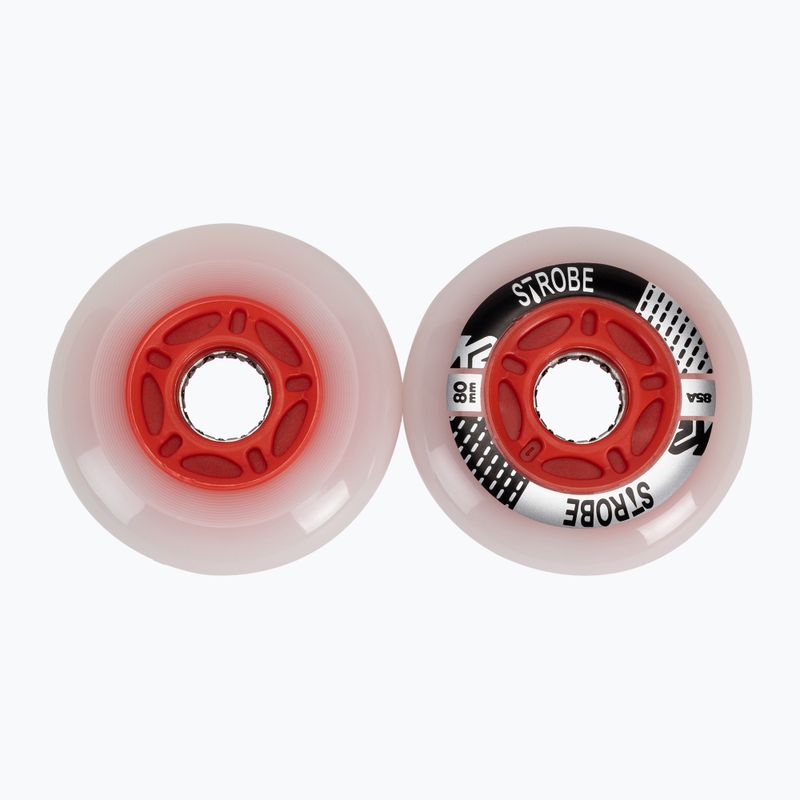 Колеса для роликових ковзанів K2 Strobe 80mm/85A 2 шт. 30G3120/11 2