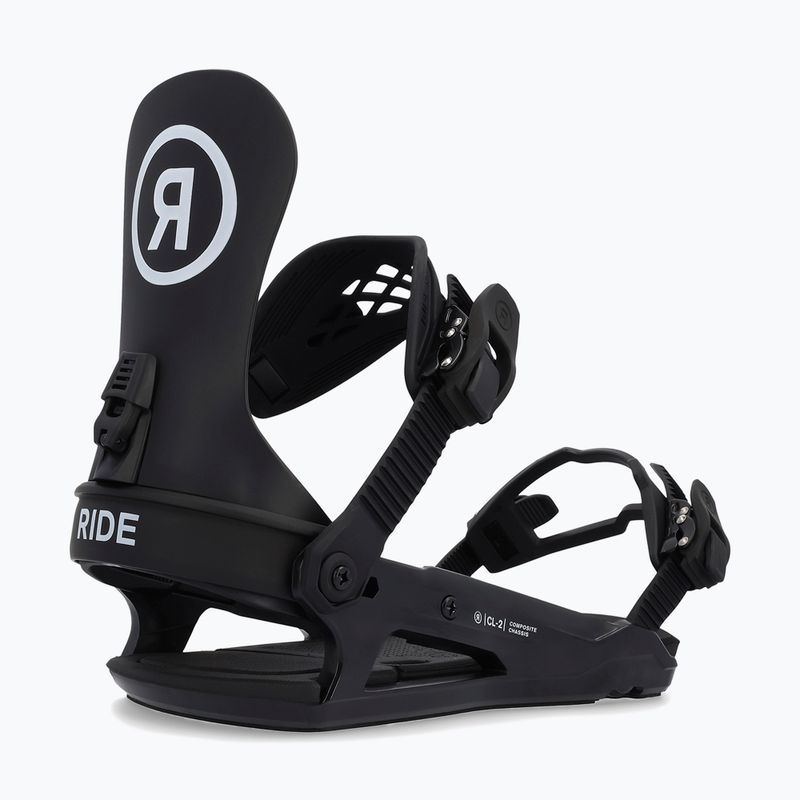 Сноубордичні кріплення жіночі Ride CL-2 black 2