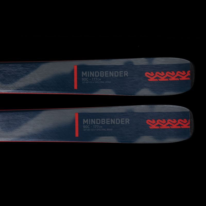 Лижі для скітуру K2 Mindbender 90C сіро-сині 10G0104.101.1 17