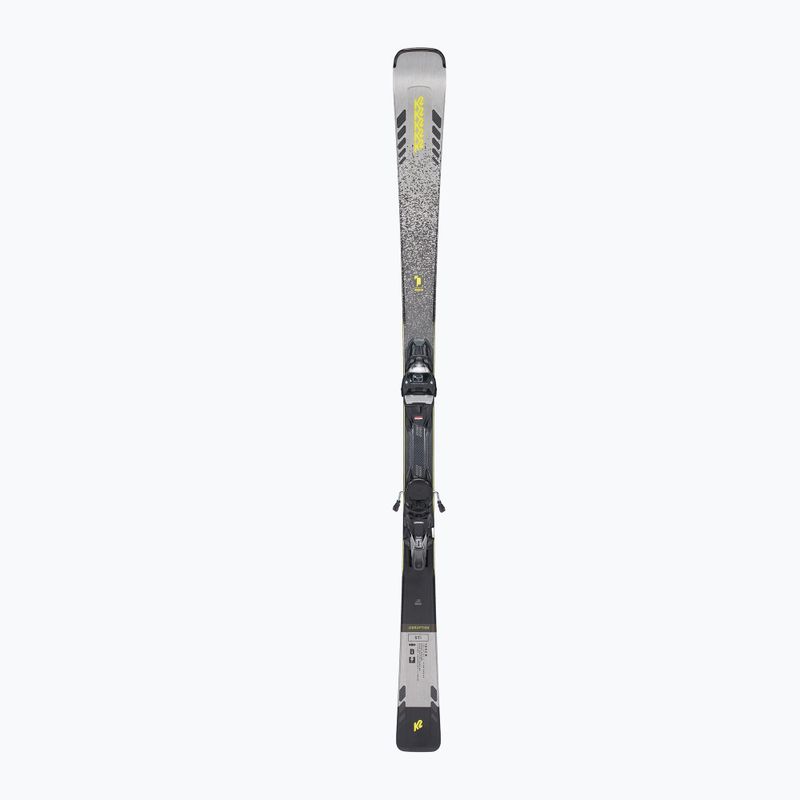 Лижі K2 Disruption STi + MXC 12 TCx light сірі 10G0002.167.1 10