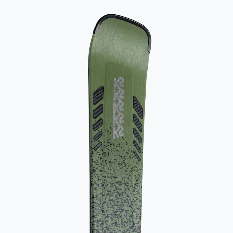 Лижі гірські K2 Disruption SC + M3 11 Compact зелені 10G0003.142.1 8