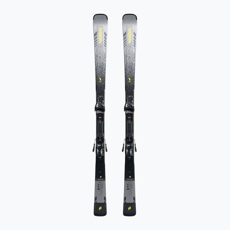 Лижі K2 Disruption STi + MXC 12 TCx light сірі 10G0002.167.1