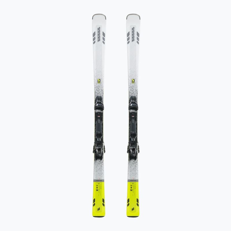 Лижі гірські K2 Disruption 78Ti + MXC 12 TCx light білі 10G0005.167.1
