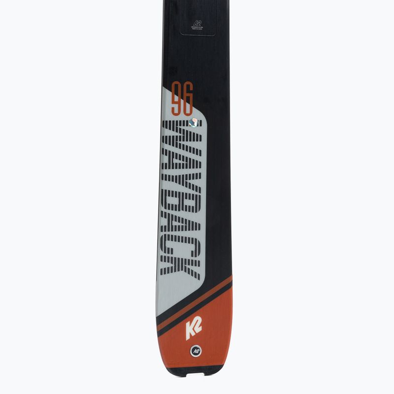 Лижі для скітуру K2 Wayback 96 чорні 10G0201.101.1 6