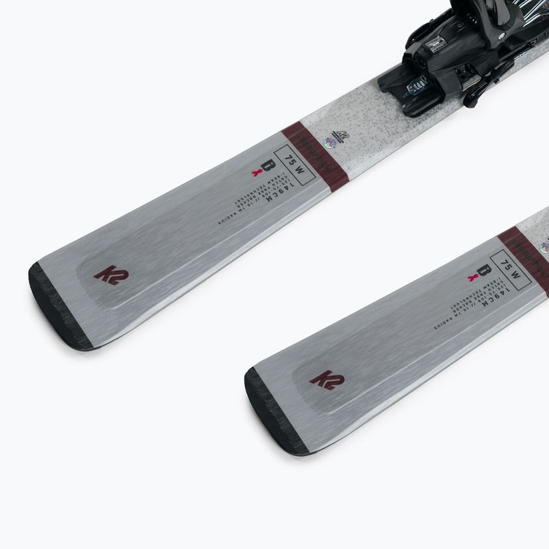 Лижі гірські жіночі K2 Disruption 75 W + 10 Quikclik Free білі 10G0408.173.1 9