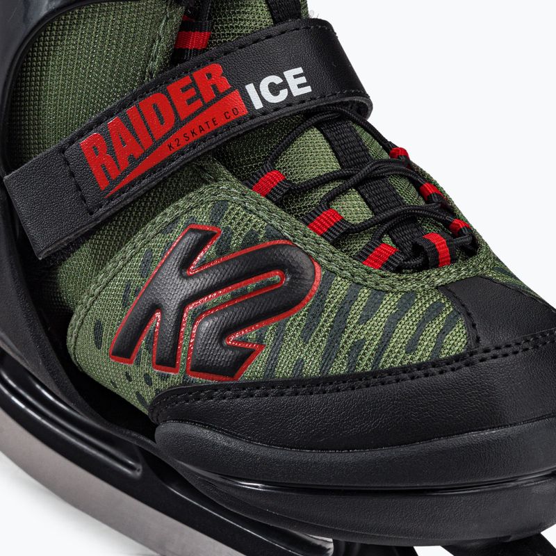 Ковзани дитячі K2 Raider Ice зелені 25G0110/11 5