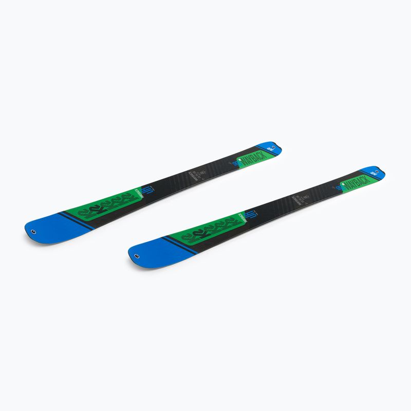Лижі для скітуру дитячі K2 Wayback Jr блакитно-зелені 10G0206.101.1 4