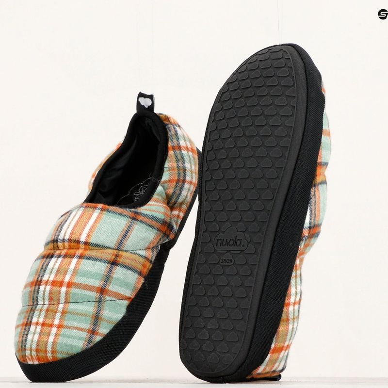 Капці зимові Nuvola Classic Scotland гreen/orange 15