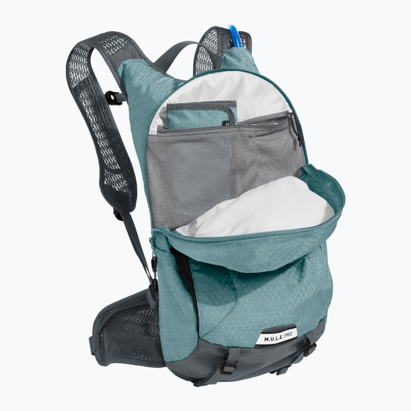 Рюкзак велосипедний жіночий CamelBak M.U.L.E. Pro 14 з гідратором 3 l mineral blue/charcoal 11