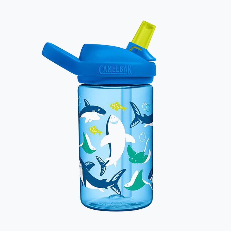 Дорожня пляшка CamelBak Eddy+ Kids 400 мл з акулами та скатами 2