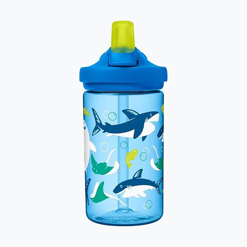 Дорожня пляшка CamelBak Eddy+ Kids 400 мл з акулами та скатами 3