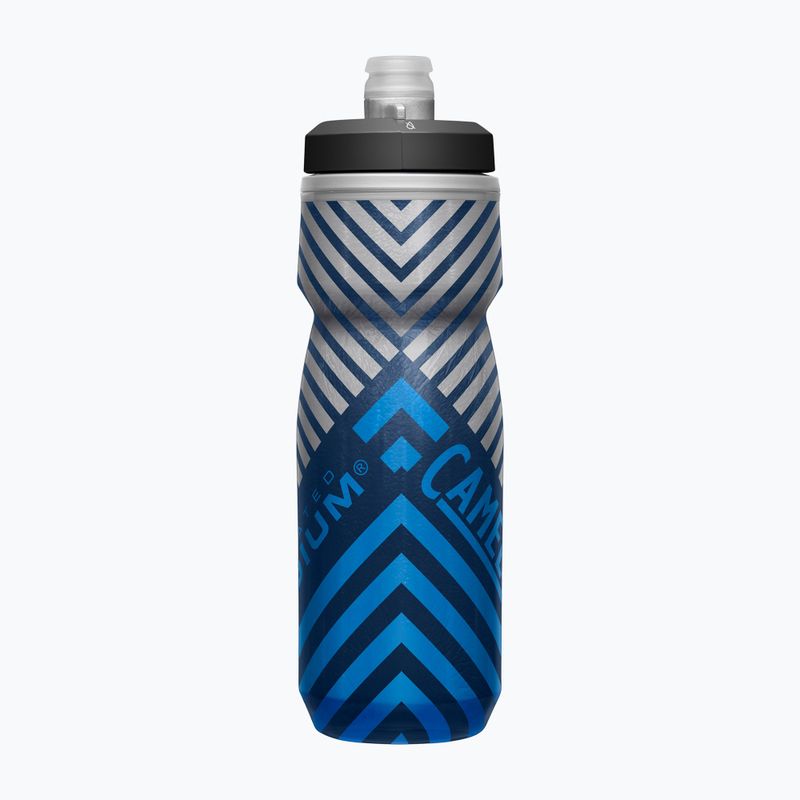 Пляшка велосипедна CamelBak Podium Chill 620 мл navy/ blue stripe 2