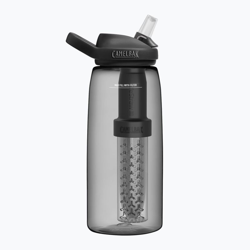 Пляшка туристична CamelBak Eddy+ z filtrem LifeStraw 1000 ml charcoal 3