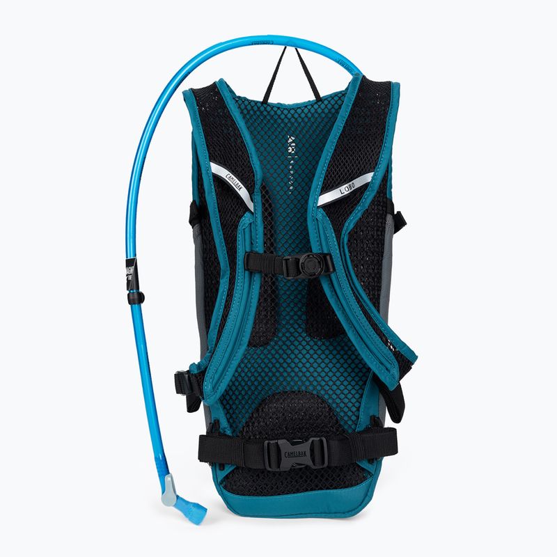 Рюкзак велосипедний CamelBak Lobo 9 l з гідратором 2 l moroccan blue/black 3
