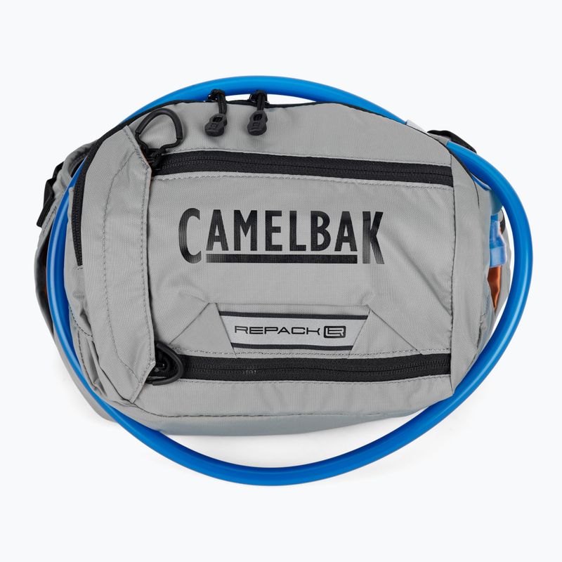 Барсетка велосипедна CamelBak Repack LR 4 l з гідратором 1.5 l gunmetal/black