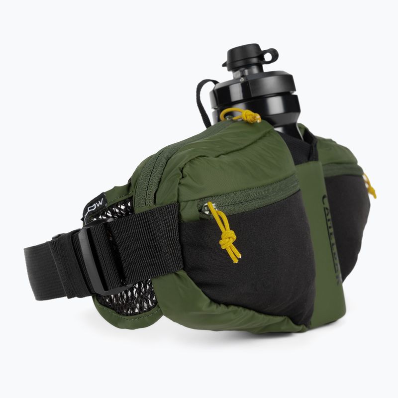 Барсетка велосипедна CamelBak Podium Flow 4 l з пляшкою 620 ml army green/black 2