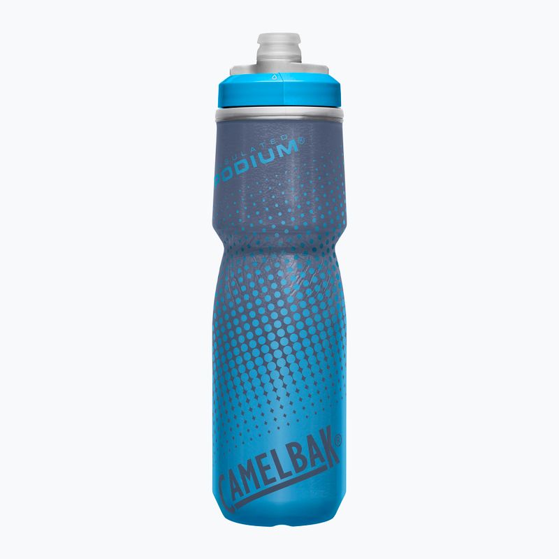 Пляшка велосипедна CamelBak Podium Chill 710 мл blue dot