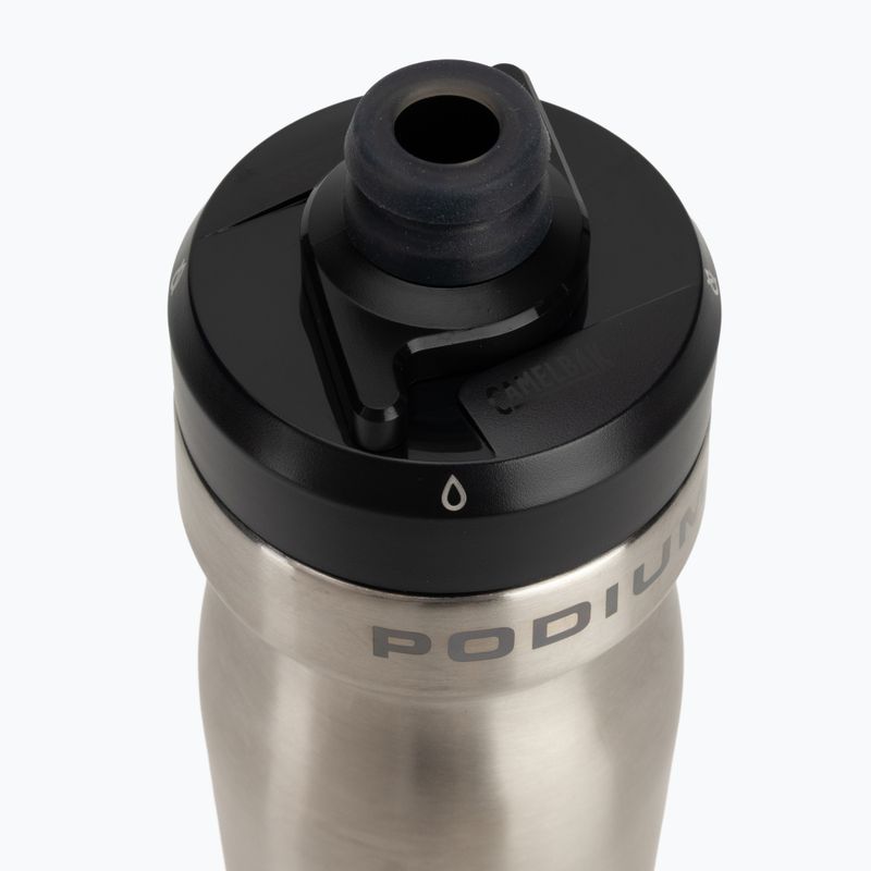 Пляшка велосипедна CamelBak Podium Insulated Steel 530 мл stainless 4