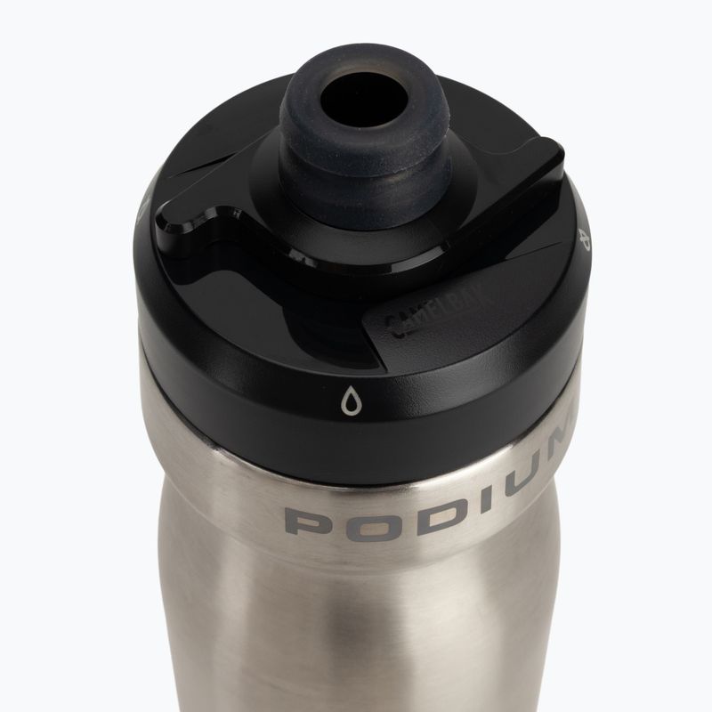 Пляшка велосипедна CamelBak Podium Insulated Steel 530 мл stainless 5