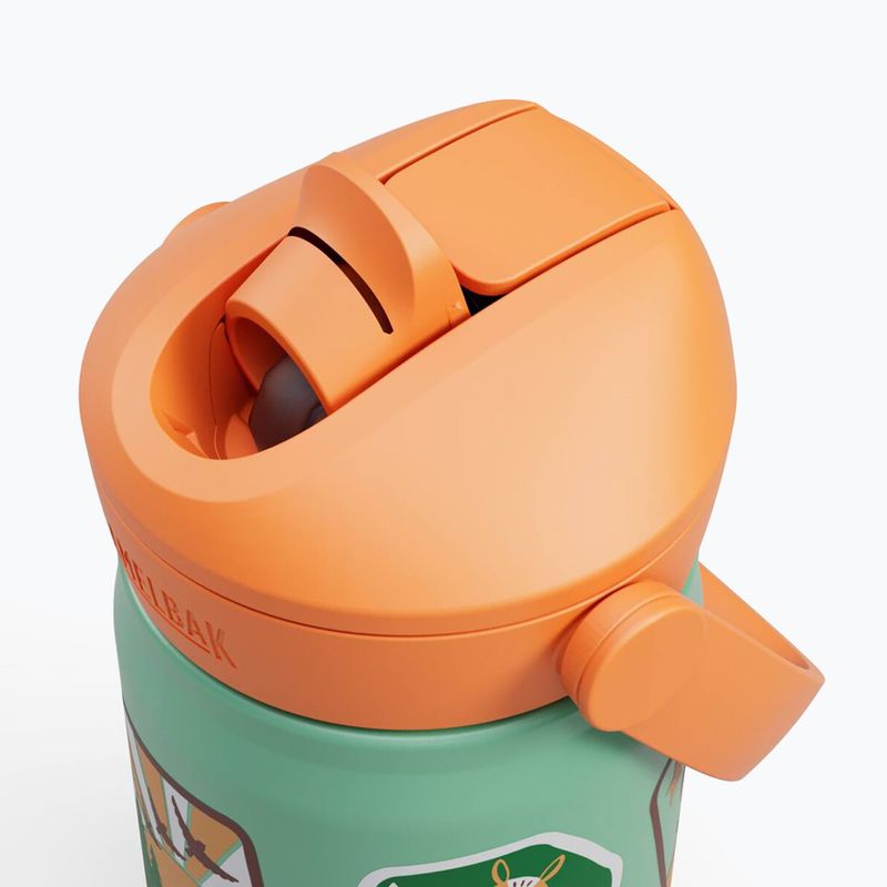 Пляшка термічна CamelBak Thrive Flip Straw Kids Insulated SST 350 мл camp badges 3