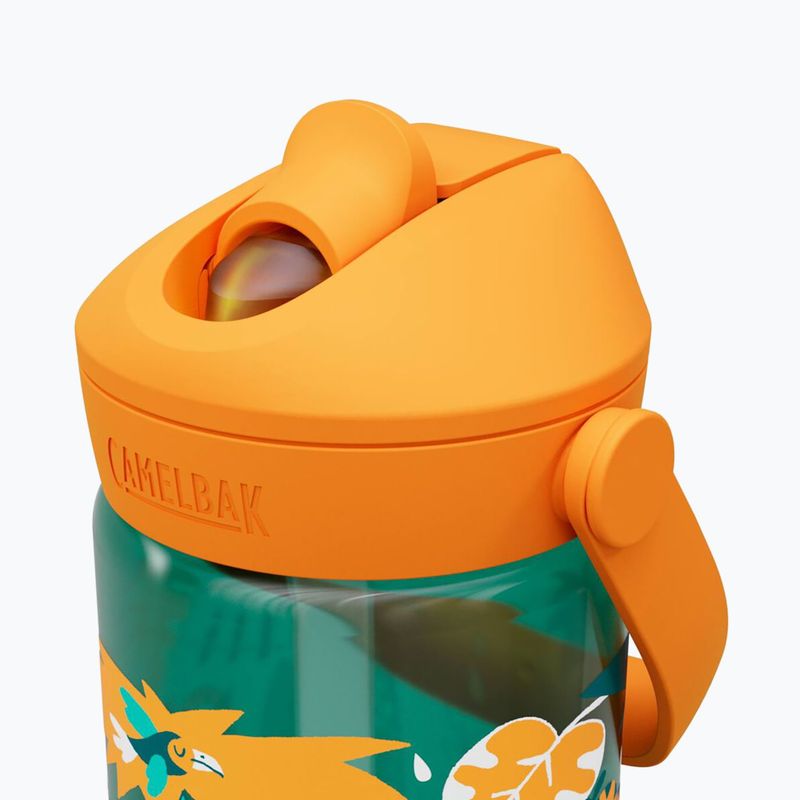 Пляшка туристична CamelBak Thrive Flip Straw Kids 400 мл jungle animals 4