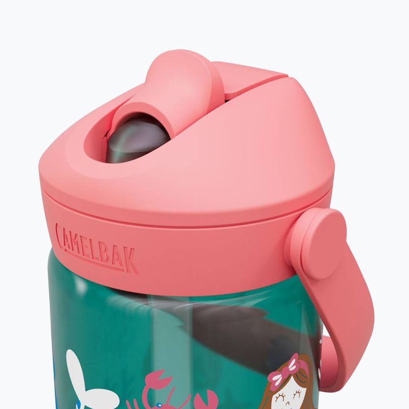Пляшка туристична CamelBak Thrive Flip Straw Kids 400 мл mermaid friends 4