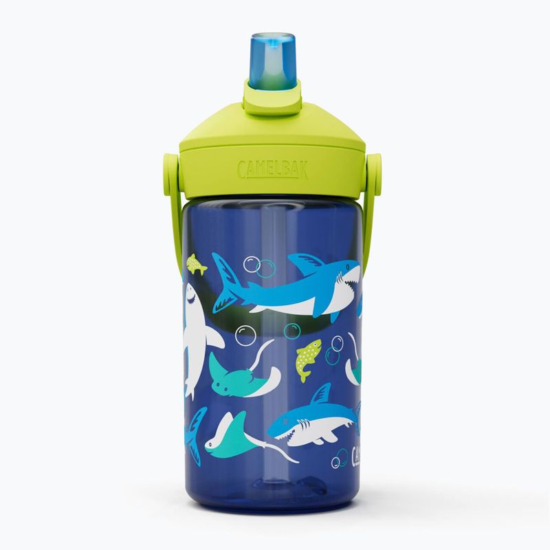Пляшка туристична CamelBak Thrive Flip Straw Kids 400 мл sharks and rays 2