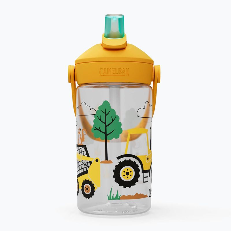 Пляшка туристична CamelBak Thrive Flip Straw Kids 400 мл tractors and trees 2