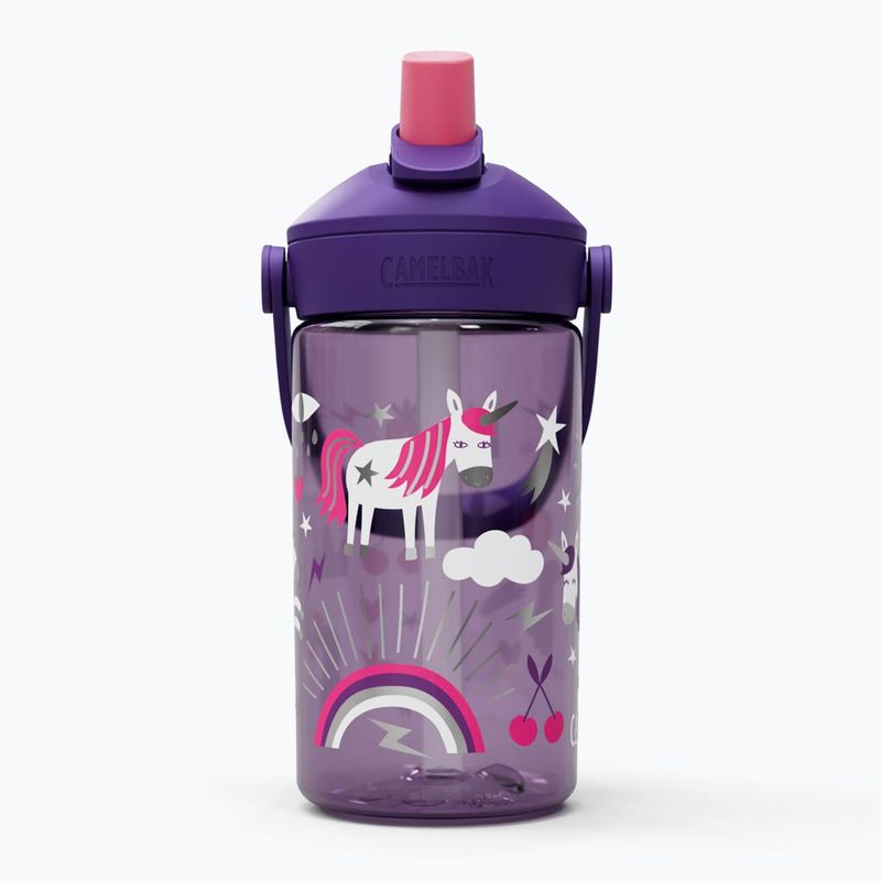 Пляшка туристична CamelBak Thrive Flip Straw Kids 400 мл unicorn party 2