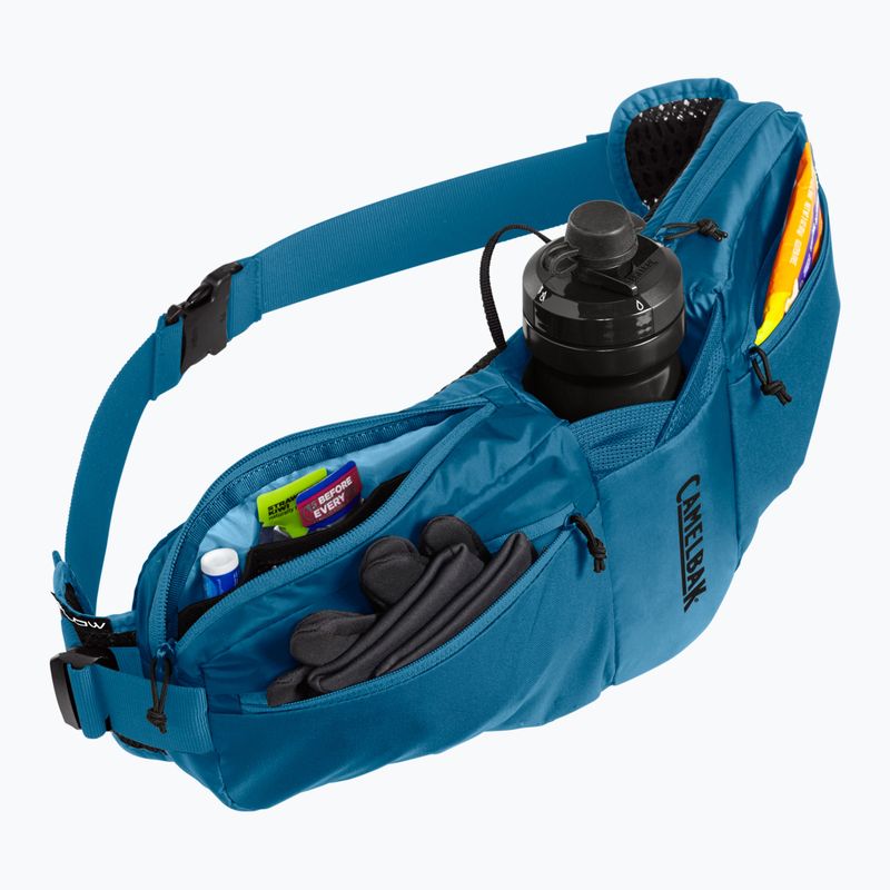 Сумка-бананка CamelBak Podium Flow 4 л з пляшкою 620 мл S25 moroccan blue 7