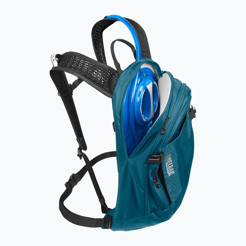 Рюкзак велосипедний CamelBak M.U.L.E. 12 л з резервуаром 3 л S25 moroccan blue/ black 5