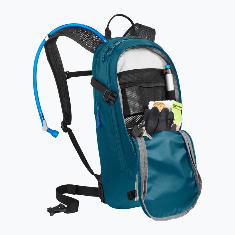 Рюкзак велосипедний CamelBak M.U.L.E. 12 л з резервуаром 3 л S25 moroccan blue/ black 8