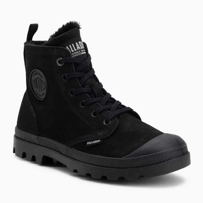 Черевики жіночі Palladium Pampa Hi Zip WL black/black