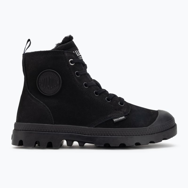 Черевики жіночі Palladium Pampa Hi Zip WL black/black 2